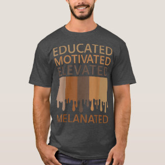 T-shirt Elevé Mélané instruit Motivé