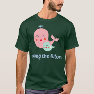 T-shirt Élever la baleine à venir