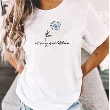 Élever la maman Fleur sauvage Floral Mère d'une
