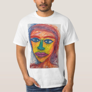 T-shirt Élever votre espace avec un dessin au crayon exqui