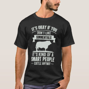 T-shirt Éleveur de bétail de personnes intelligentes   Rac