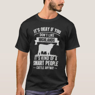 T-shirt Éleveur de bétail de personnes intelligentes  Race