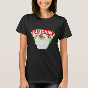 T-shirt Éleveurs de poulets Cluckin Fabulous Ferme d'œufs 