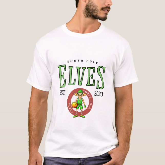 T-shirt Elf Basketball (Devant)