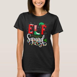 T-shirt Elf Squad Christmas Matching Family Toddler Boy Gi