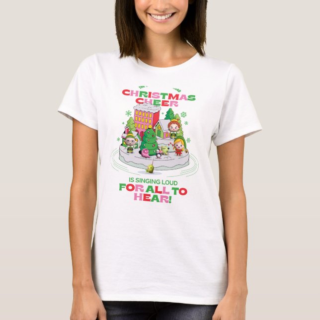 T-shirt Elf the Movie | La meilleure façon de répandre Noë (Devant)