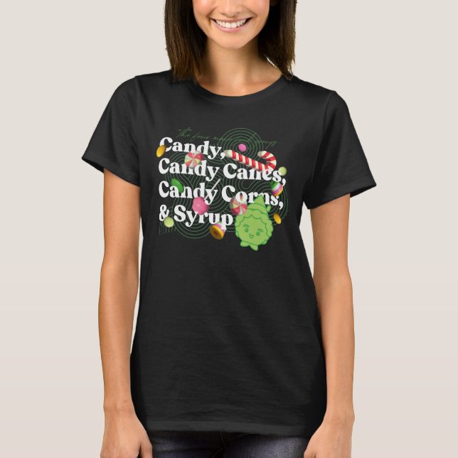 T-shirt Elf the Movie | Les Quatre Principaux Groupes Alim (Devant)