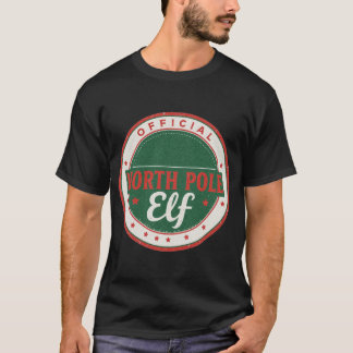 T-shirt Elfe officiel du Pôle Nord