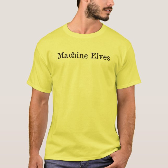 T-shirt Elfes de machine (Devant)
