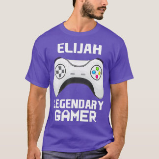 T-shirt Elijah Joueur légendaire Jeu vidéo personnalisé