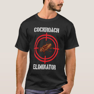 T-shirt Éliminateur de caféine Cockroach Lutte antiparasit