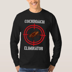 T-shirt Éliminateur de caféine Cockroach Lutte antiparasit