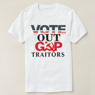 T-SHIRT ÉLIMINER LES TRAITANTS GOP
