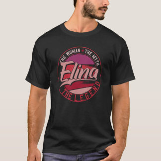 T-shirt Elina la Dame du Mythe de la Légende