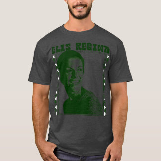 T-shirt Elis Regina Style Rétro Fan Art Design