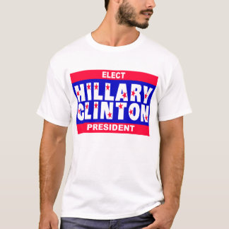 T-shirt Élisez Hillary Clinton président
