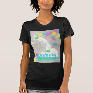 T-shirt Elitch fait du jardinage parc d'attractions