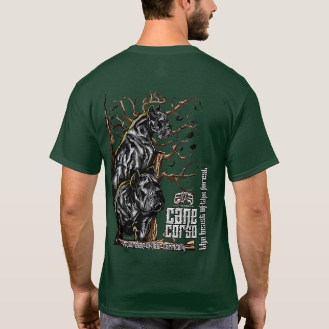 T-SHIRT ÉLITE CANE CORSE TREE (Dos)