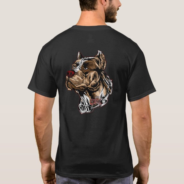 T-SHIRT ELITE PITBULL CLASSIQUE (Dos)
