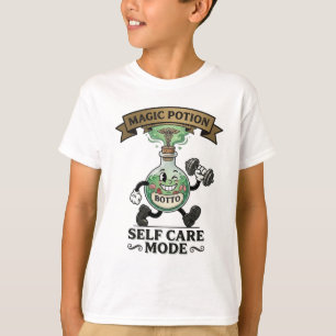 T-shirt Élixir Magique Rétro pour le Fitness en Mode Autos