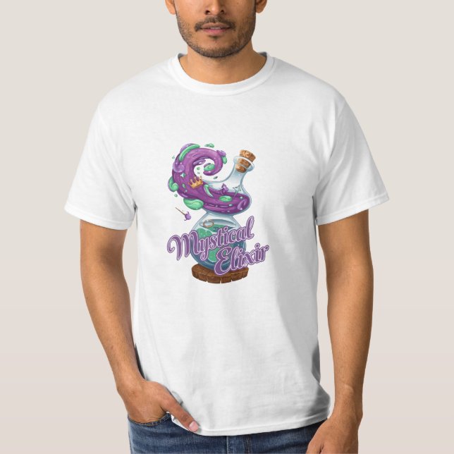 T-shirt Élixir mystique (Devant)
