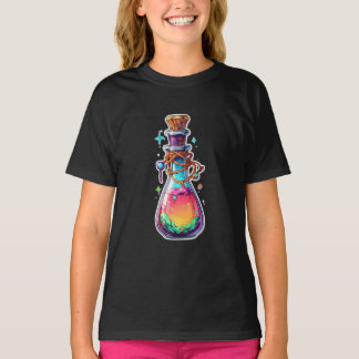 T-shirt Élixirs enchantés : Sticker pour potion mystique