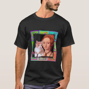 T-shirt Elizabeth Ado-âgé I et son chaton