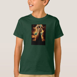 T-shirt Elizabeth Swan With Sunset Disney