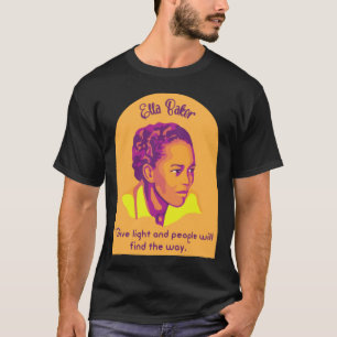 T-shirt Ella Baker Portrait et Citation