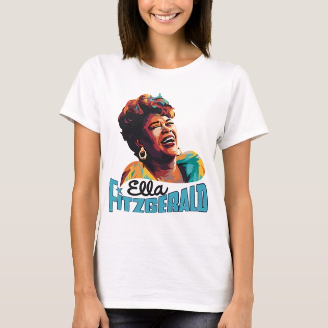T-shirt Ella Fitzgerald (Devant)