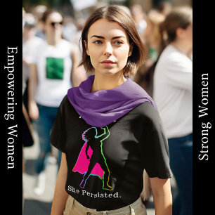 T-shirt Elle A Néanmoins Persisté À Donner Du Pouvoir Aux 