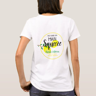 T-shirt Elle a trouvé sa grande étreinte Shower de mariage