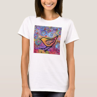 T-shirt Elle a trouvé T des femmes de jardin secret