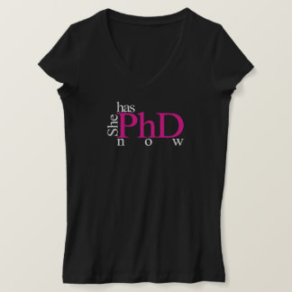 T-shirt Elle a un doctorat maintenant