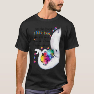 T-shirt Elle aimait beaucoup un petit garçon Sensibilisati