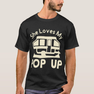 T-shirt Elle Aime Mon Pop-Up #USAPatriotGraphics ©