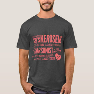 T-shirt Elle est Kerosene Oversized