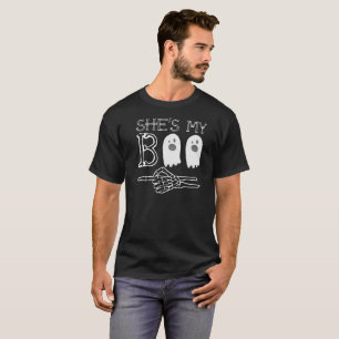 T-shirt Elle est ma huent le rapport Halloween d'amour de