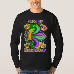 T-shirt Elle est ma moitié la plus ivre couple assorti pet