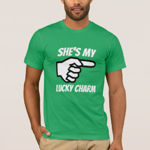 T-shirt Elle est mon charme de chance