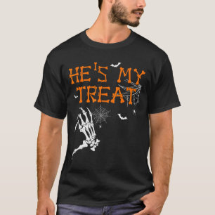 T-shirt Elle est mon tour il est mon friandise Couple Hall