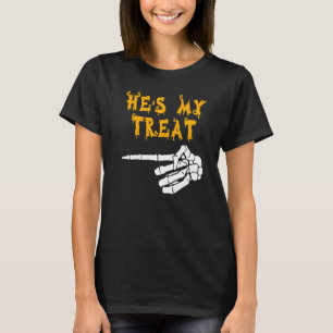 T-shirt Elle est mon tour il est mon friandise Jolies pair