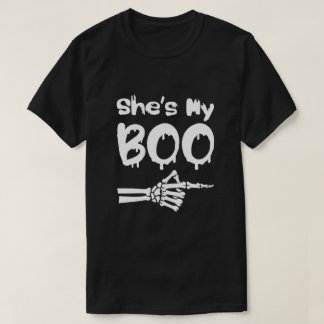 T-shirt Elle est My Boo, halloween Couples