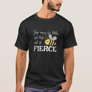 T-shirt Elle Est Peut-Être Petite Mais Cette Fille Est Fie