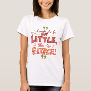 T-shirt Elle est une citation littéraire féministe féroce