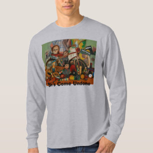 T-shirt Elle est venue défait