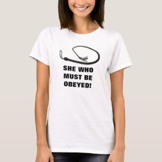 T-SHIRT ELLE OMS DOIT ÊTRE OBÉIE !