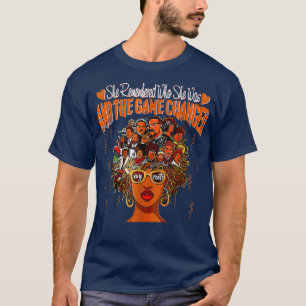 T-shirt Elle Se Souvient De Qui Elle Était Et Du Jeu Chang