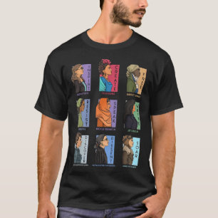 T-shirt Elle Série Véritables Femmes Retro Lover Cadeau St