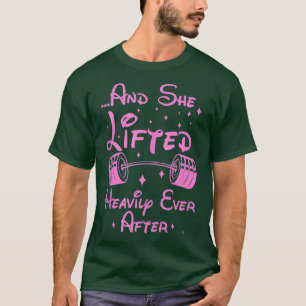T-shirt Elle S'Est Laissée Lourdement Jamais Après Drôle F
